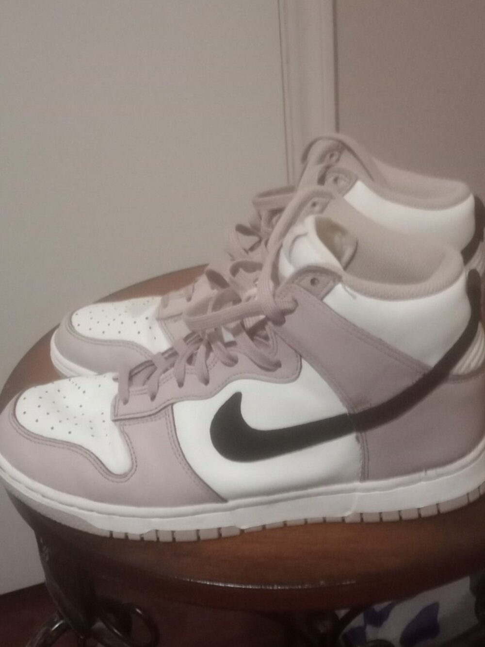 Nike Dunk High Fossil Stone Black Sail Women Size 8.5 DD1869-200 - Picture 9 of 13